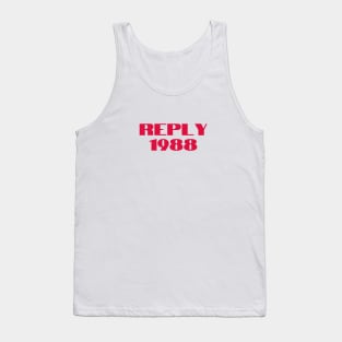 Reply 1988 nostalgic kdrama Tank Top